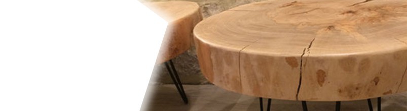 Tables et Assises - Babaromates et ses réalisations en bois